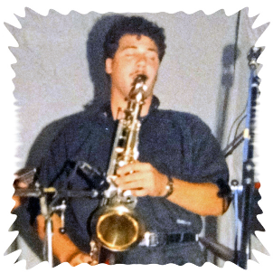 1988 Dirk am Saxophone